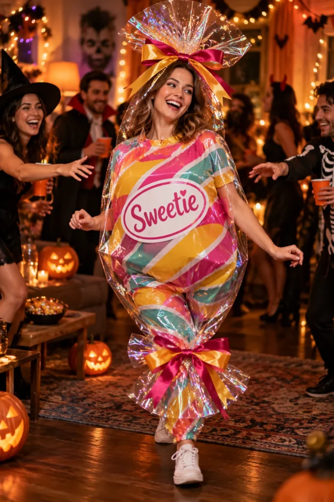 11. Walking Candy Wrapper