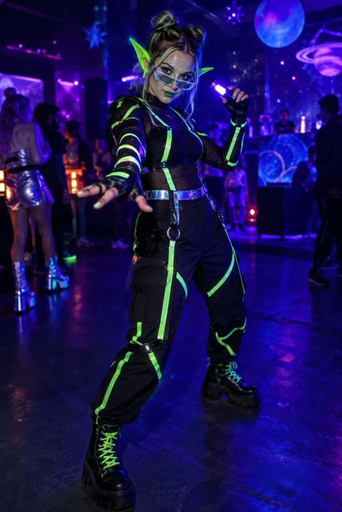 26. Neon Glow Alien