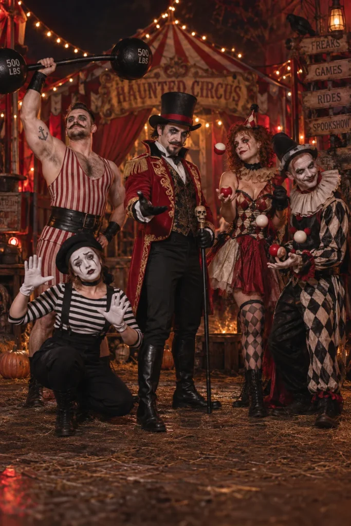 24. Haunted Circus Troupe
