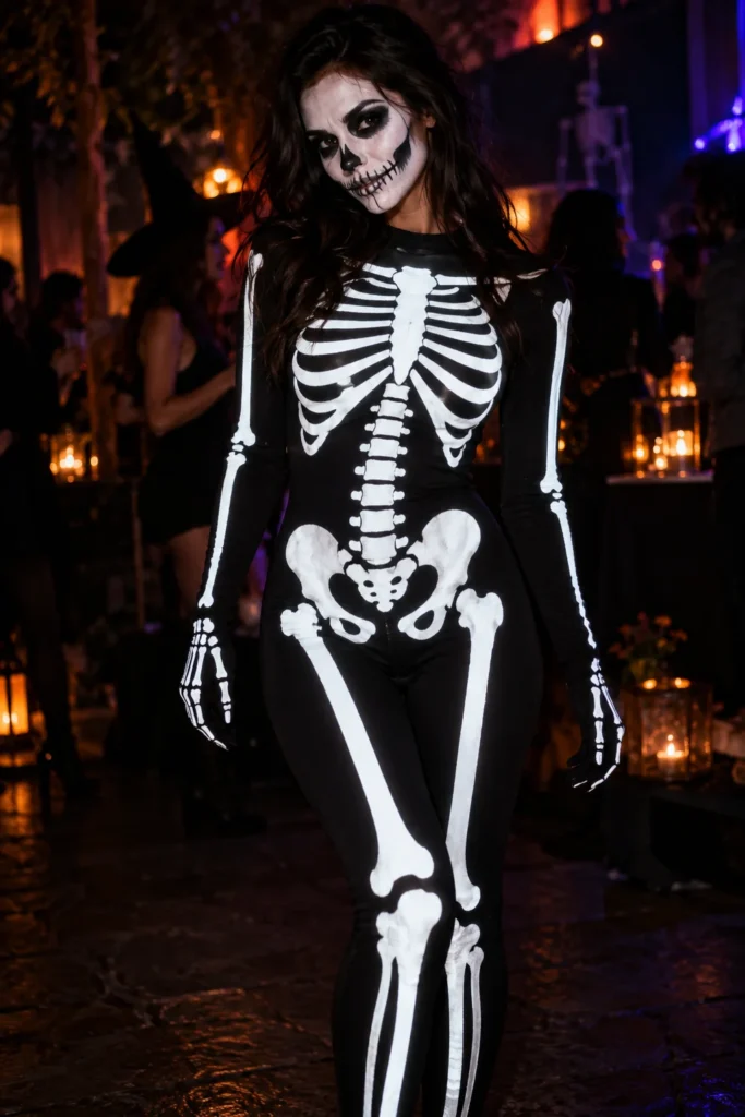 6. Glow Skeleton Suit