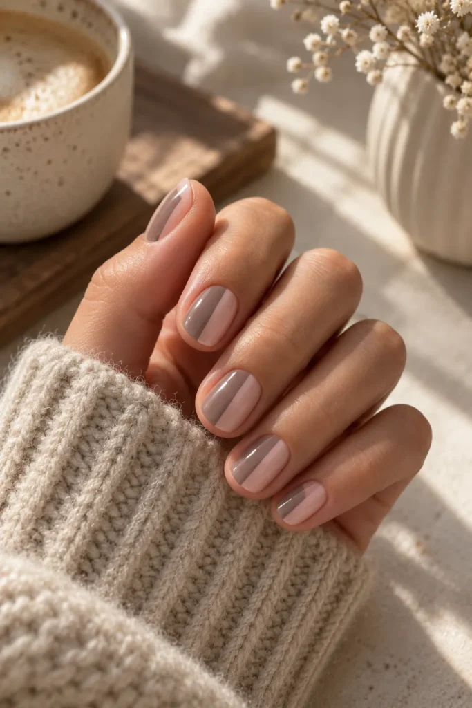 22. Two Tone Half Split