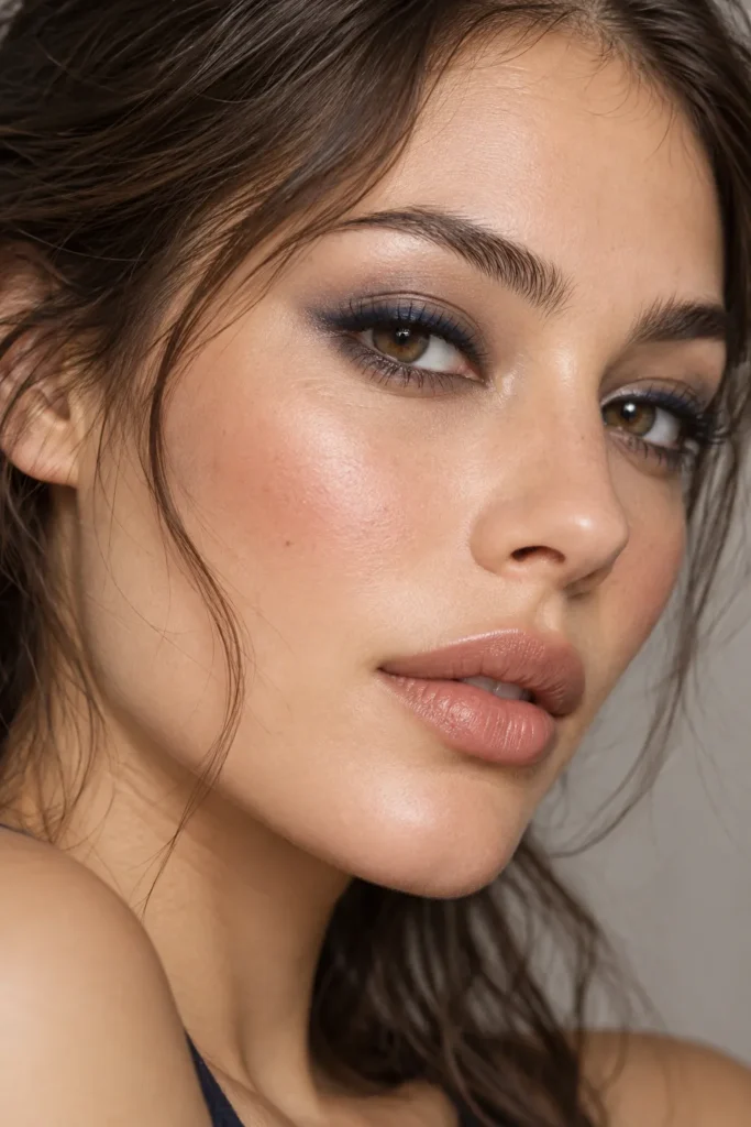 15. Soft Navy Smudge Liner