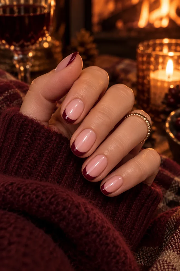 20. Burgundy Wine Tips for Deep Fall Mood