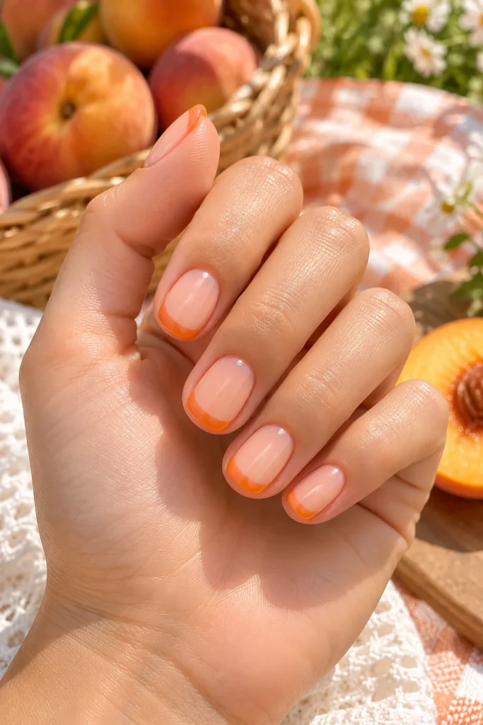 15. Orange Sorbet Jelly Tips