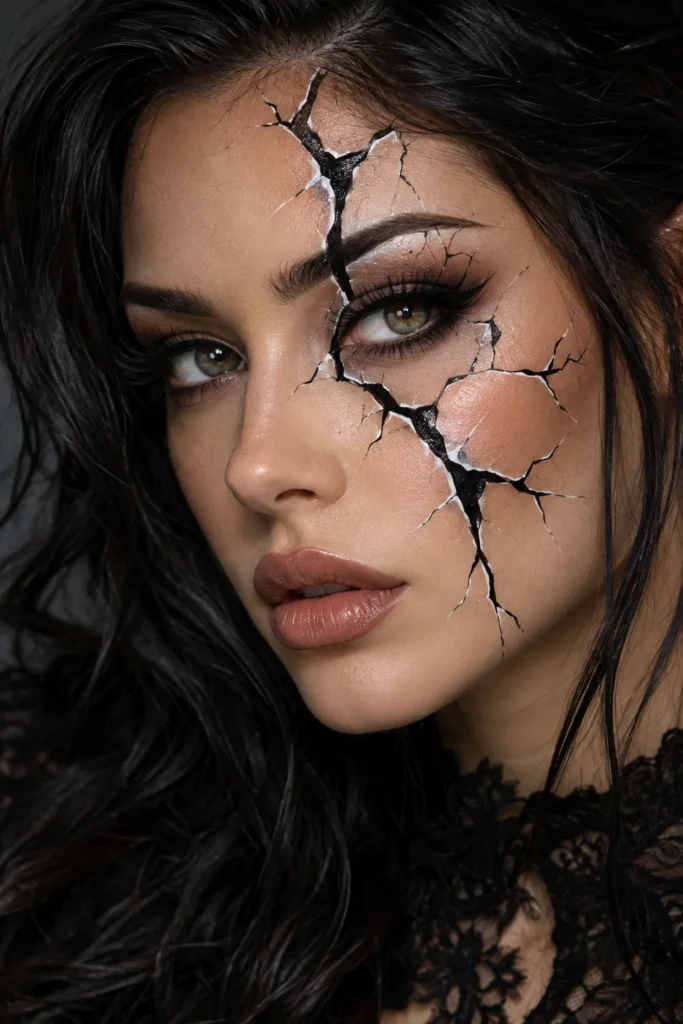 17. Cracked Mirror Face